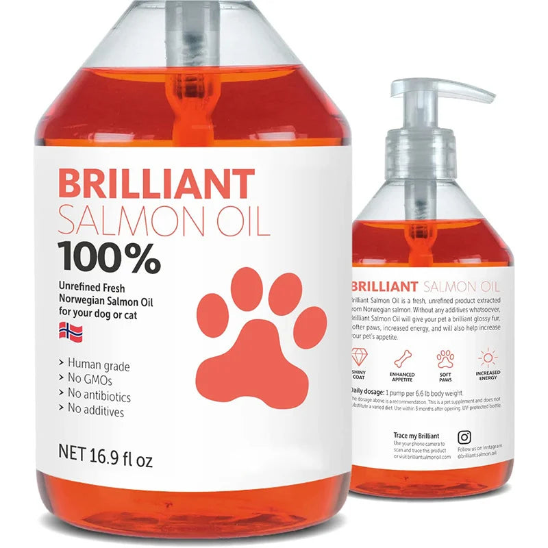 Salmon Oil for Happy Pets