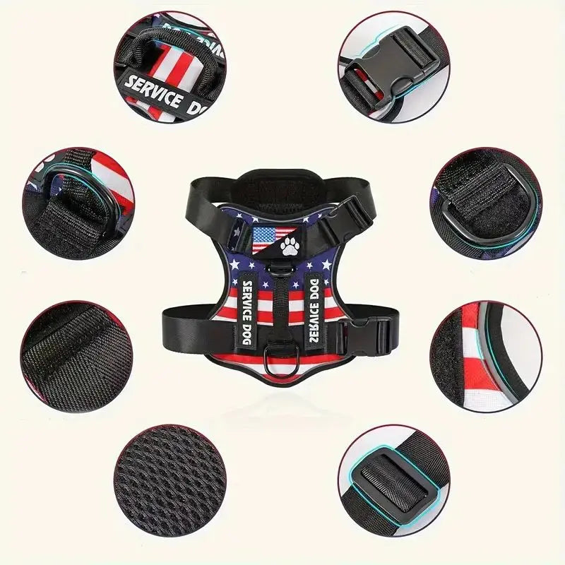 Easy Walk Dog Harness Set