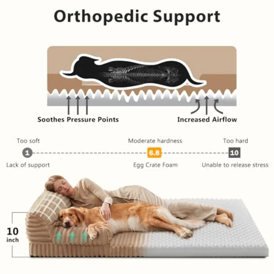 Cozy Human-Sized Pet Bed