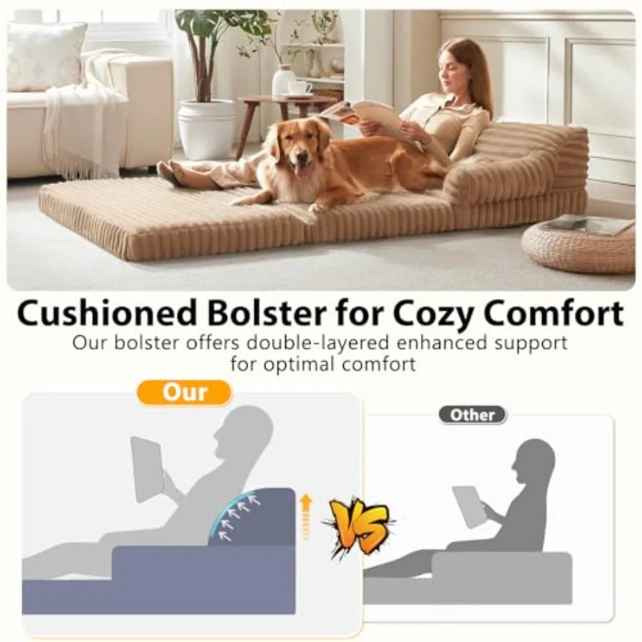 Cozy Human-Sized Pet Bed