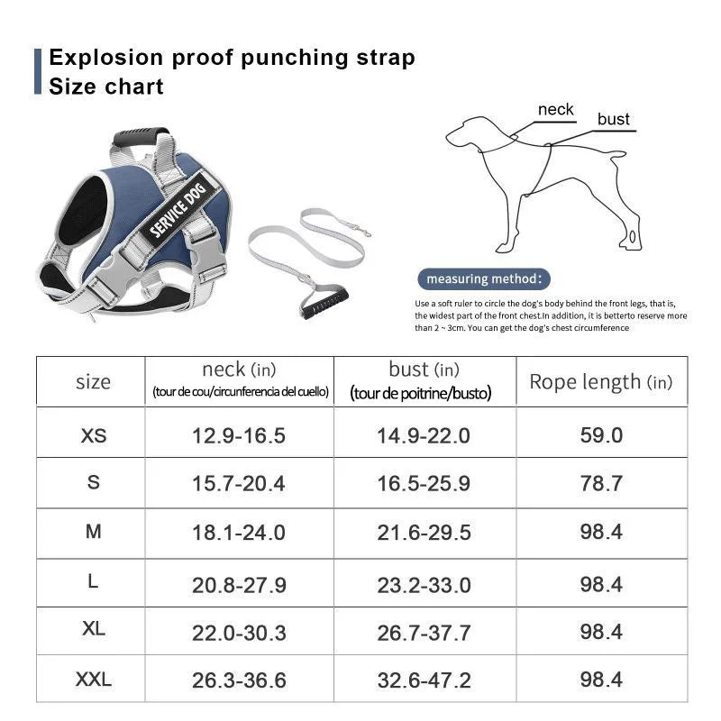 Comfortable No-Pull Dog Harness